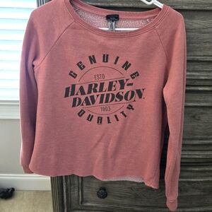 Harley Davidson XS sweatshirt pink